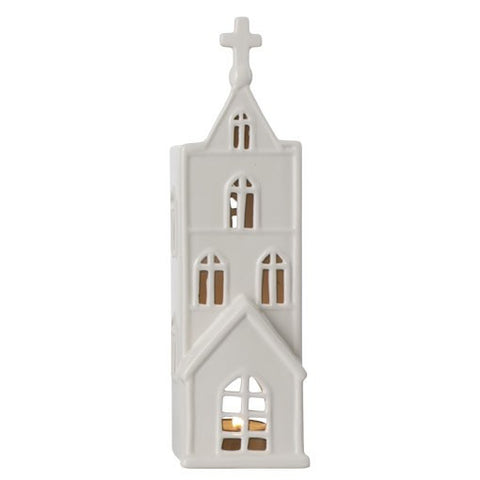 Cream Ceramic Church