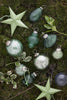 Christmas Tree Decorations in Pale Green