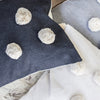 Grey Pom Pom Cushion