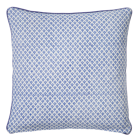 Blue Meena Print Cushion