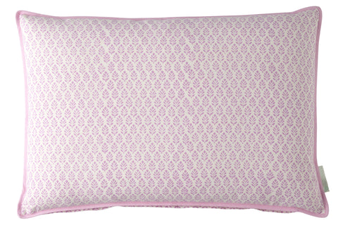 Pink Neem Print Cushion