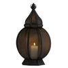 Morrocan style black metal lantern