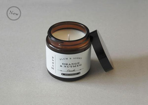Plum & Ashby Advent Renew Travel Candle - Orange & Nutmeg