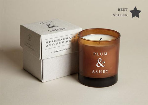 Plum & Ashby Spiced Orange and Red Berry Candle