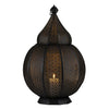 Morrocan style black metal lantern