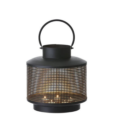 contemporary black metal lantern