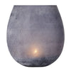 Frosted Grey Tealight Glass