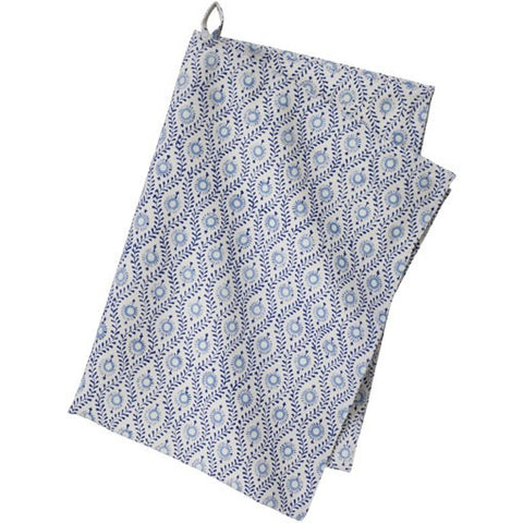 Blue Lulu Tea Towel