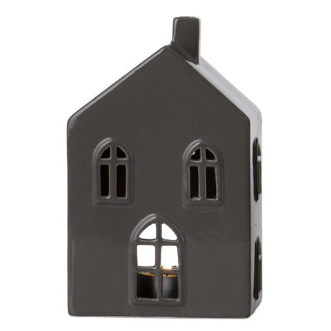 Slate Grey Medium Ceramic House