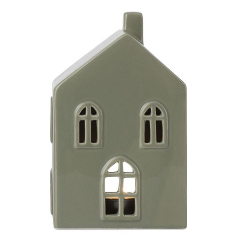 Dusty Mint Medium Ceramic House