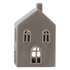 Dark Taupe Medium Ceramic House