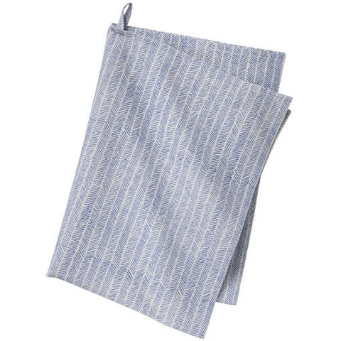 Blue Talika Print Tea Towel
