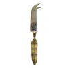 Brass Leaf Butter & Cheese Knife Set